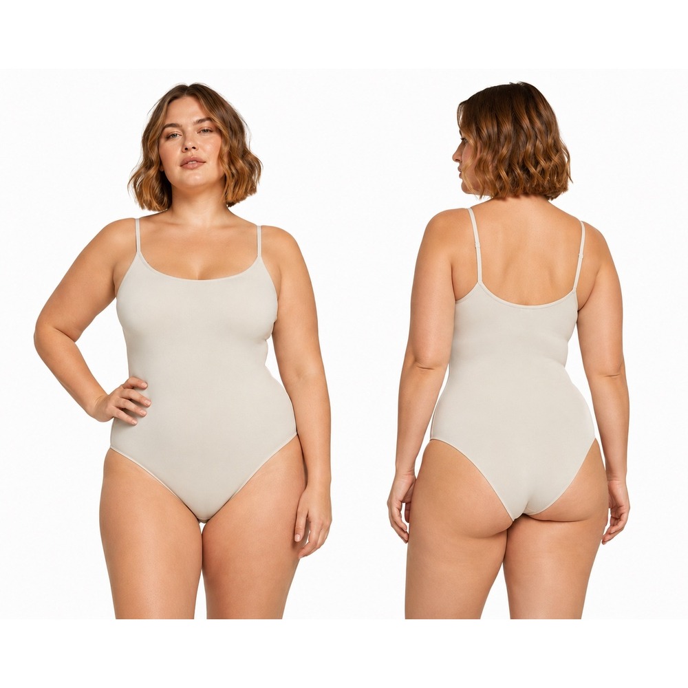 SKIMS Essential Cami Bodysuit‎ Bone Womens 4X/5X
